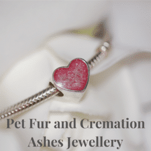 Pet fur and cremation ashes jewellery